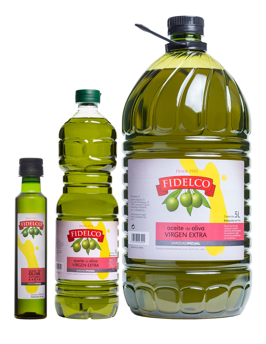 Botella 1 litro COSECHA TEMPRANA Aceite de Oliva Virgen Extra