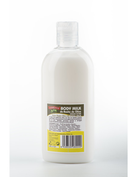 Body milk con aceite de oliva virgen extra