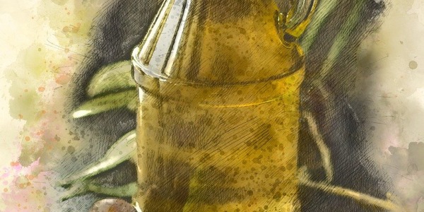 Aceite de oliva en el arte
